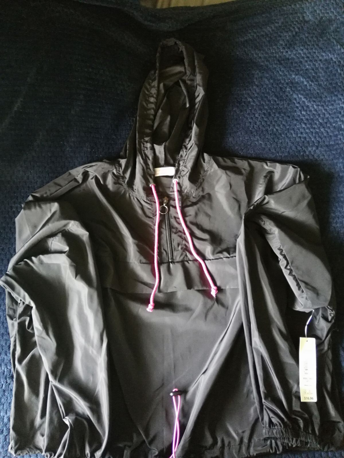 windbreaker black hooded long sleeve Details about No boundaries womens juniors size M 7-9 windbreaker black hooded long sleeve Details about No boundaries womens juniors size M 7-9